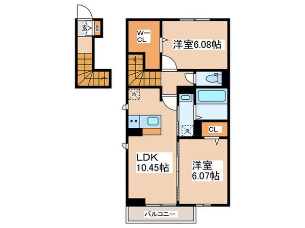 ことりの森の物件間取画像